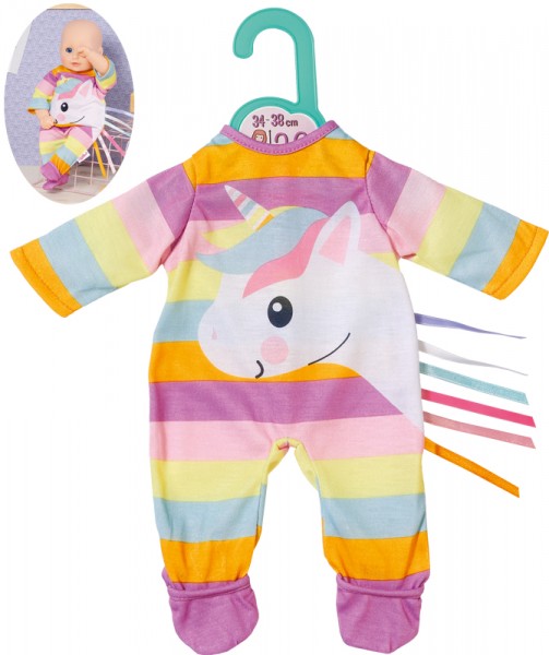 Dolly Moda Einhorn Strampler 34 - 38 cm (Bunt)