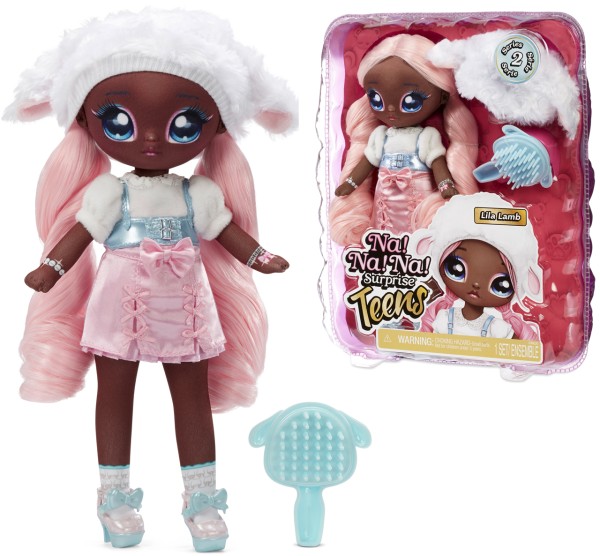 Na! Na! Na! Surprise Teens Doll - Lila Lamb Serie 2 (Lamm)