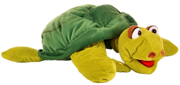 Living Puppets Handpuppe Schildkröte Aristoteles 61 cm