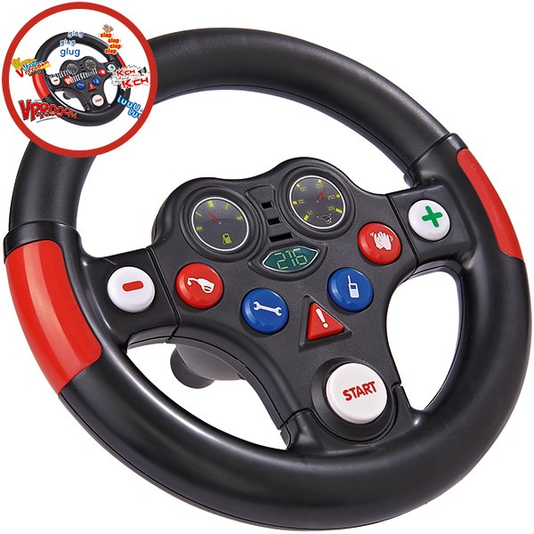 Bobby Car Racing Sound Wheel Lenkrad